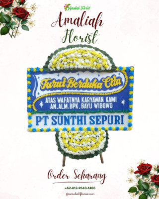 Papan Bunga Duka di Tamantirto