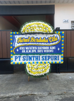 Papan Bunga Duka di Tamantirto